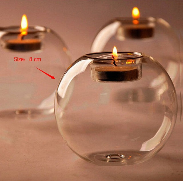 Europe-Style Round Hollow Candle